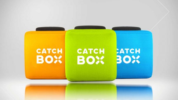 Catchbox werfbares Mikrofon