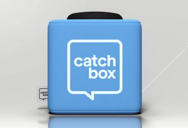 Catchbox bei Kopfquadrat